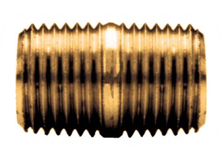 Fairview Ltd. 112 - D Brass Close Nipple 1/2 Inch Male - Durable Plumbing Fitting - Imex RV And Auto Parts