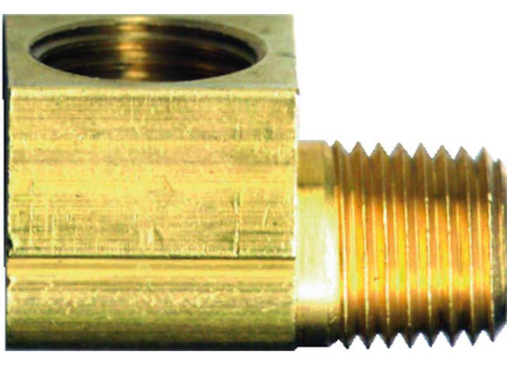 Fairview Ltd. 149 - 4B Brass Inverted Flare 90 Degree Elbow - 1/4 Inch Female to 1/4 Inch Male - Imex RV And Auto Parts
