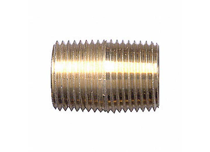 Fairview Ltd. Brass Close Nipple 1/4 in Male - Model 112 - B - Imex RV And Auto Parts