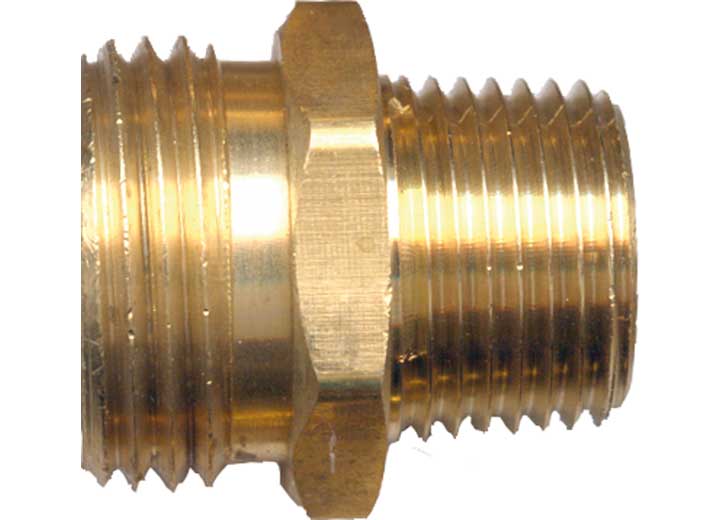 Fairview Ltd. Water Hose Fitting 3/8 Inch Male to Male Water Thread 196 - C - Imex RV And Auto Parts