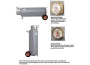 Flame King 100lb Horizontal & Vertical Propane Cylinder w/POL & wheels - YSN100HOGA - Imex RV And Auto Parts