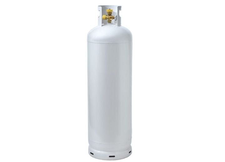 Flame King 100lb LP Cylinder w/POL Valve - YSN100MLT - Imex RV And Auto Parts