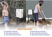 Flame King 1.32 gal 34,000 BTU Propane Tankless Water Heater - YSNAZ132 - Imex RV And Auto Parts