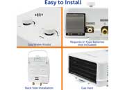 Flame King 1.32 gal 34,000 BTU Propane Tankless Water Heater - YSNAZ132 - Imex RV And Auto Parts