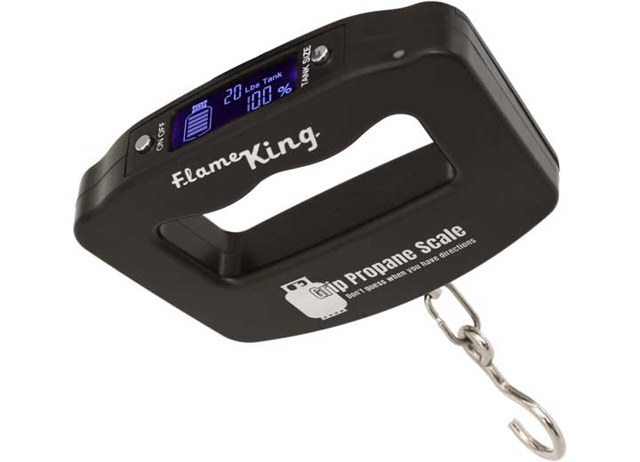 Flame King Electronic Gauge Scale Propane Tanks with Digital Indicator - YSNGPS - Imex RV And Auto Parts