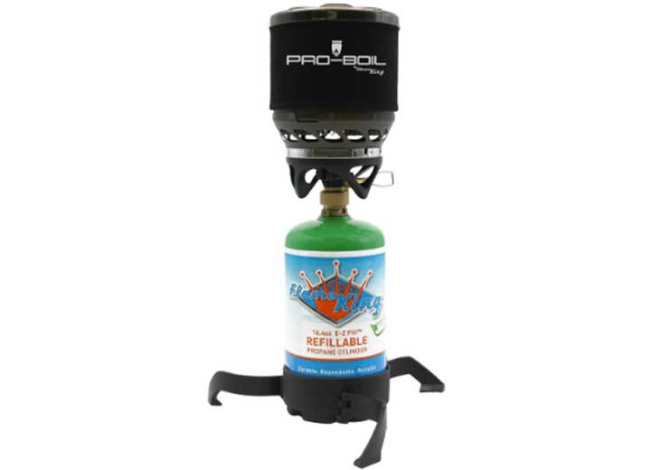 Flame King Pro-Boil Camping and Backpacking Stove Cooking System - Imex RV And Auto Parts