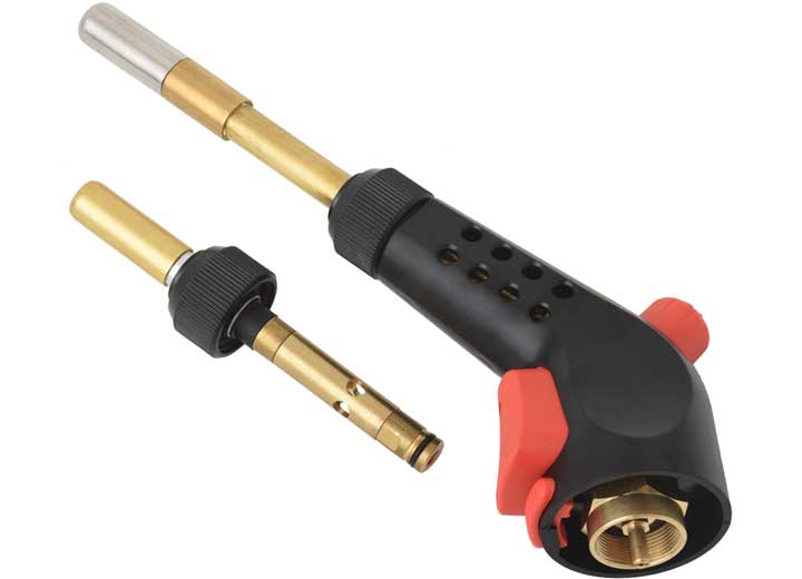 Flame King Propane Gas Blow Torch with Push Button Igniter & 2 Interchangeable Heads - YSNAX1-019 - Imex RV And Auto Parts