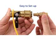 Flame King RV Grill Quick Connect Adapter - AB226 - Imex RV And Auto Parts