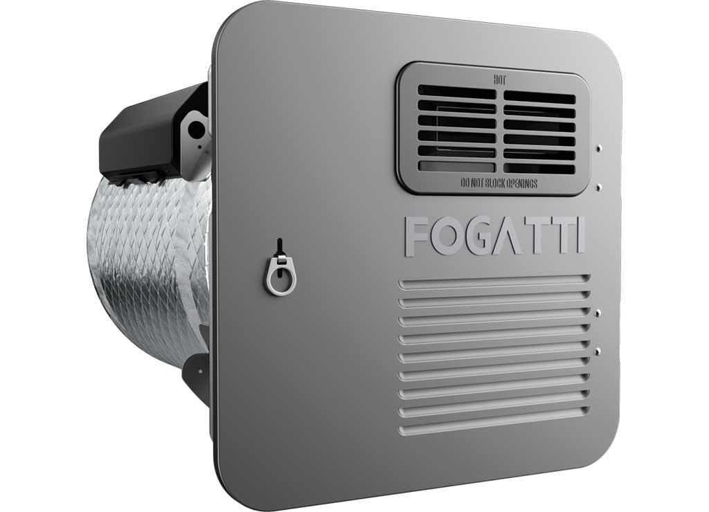 Fogatti 6 Gal Gas/Electrical RV Tank Water Heater - GE060A1N
