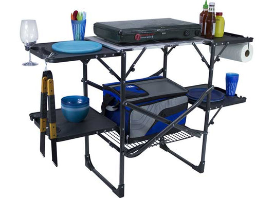 GCI Outdoor Slim Fold Cook Station - Imex RV And Auto Parts