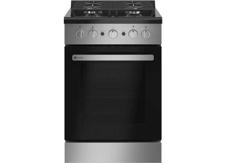 GE Appliances 24 - Inch Freestanding Gas Range PLS624RTSS - Imex RV And Auto Parts