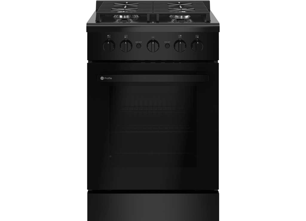 GE Appliances Ge Profile 24 - Inch Freestanding Gas Range - Black PLS624DTBB - Imex RV And Auto Parts