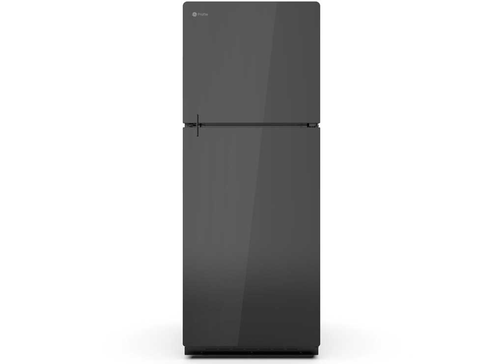 GE Appliances Ge Profile PPV08R5YRBB 8.3 Cu. Ft. Black Glass Top - Freezer Refrigerator - Imex RV And Auto Parts