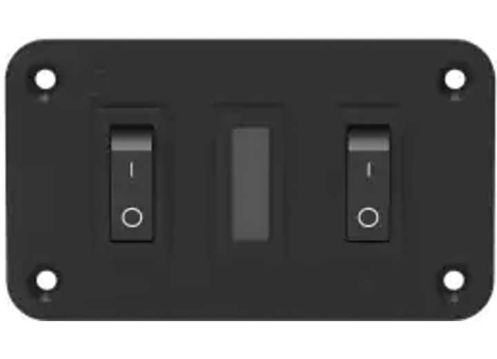 GE Appliances GEGPMBSRS Rv Dual Fuel Toggle Control - Electric and Gas in Black - Imex RV And Auto Parts