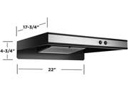 GE Appliances JNXR22SPSS Rv Range Hood Nonvented - Imex RV And Auto Parts