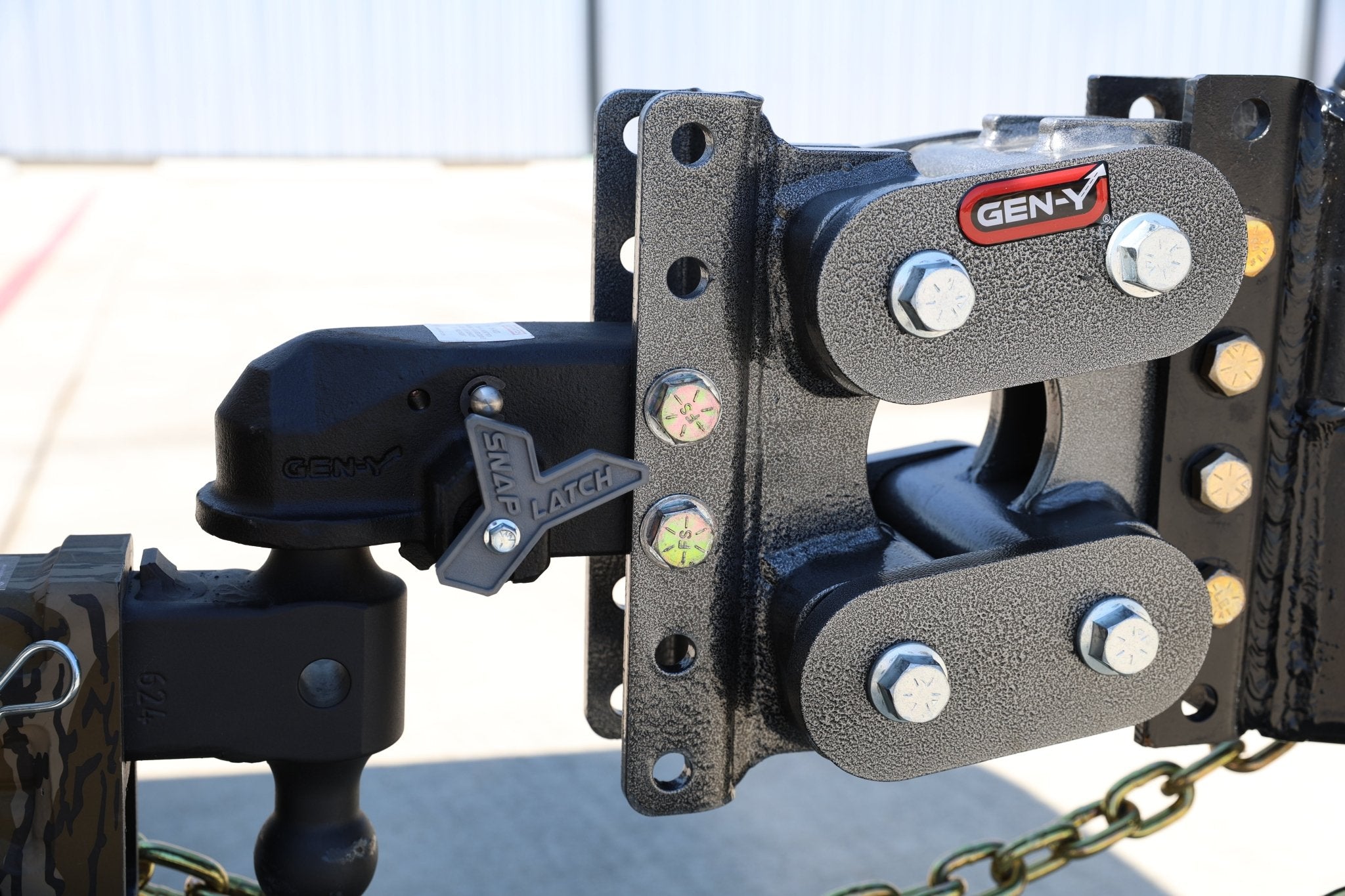 GEN-Y Hitch Contractor Trailer Coupler GH-10002 – Heavy-Duty Adjustable Torsion-Flex Trailer Hitch - Imex RV And Auto Parts