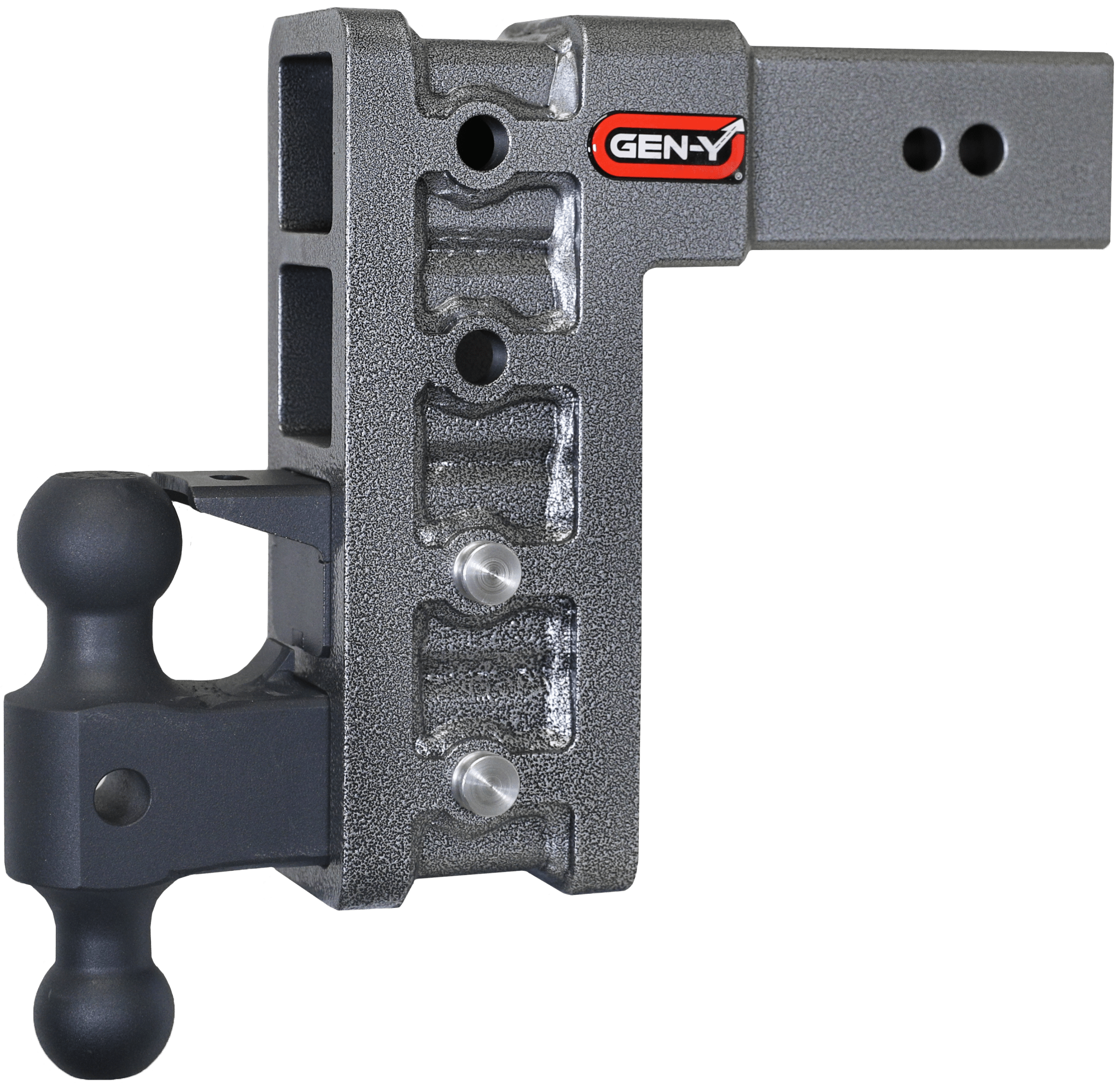 GEN-Y Hitch GH-1724 Mega-Duty Adjustable Drop Hitch – 10,000 to 32,000 lb Towing Capacity - Imex RV And Auto Parts