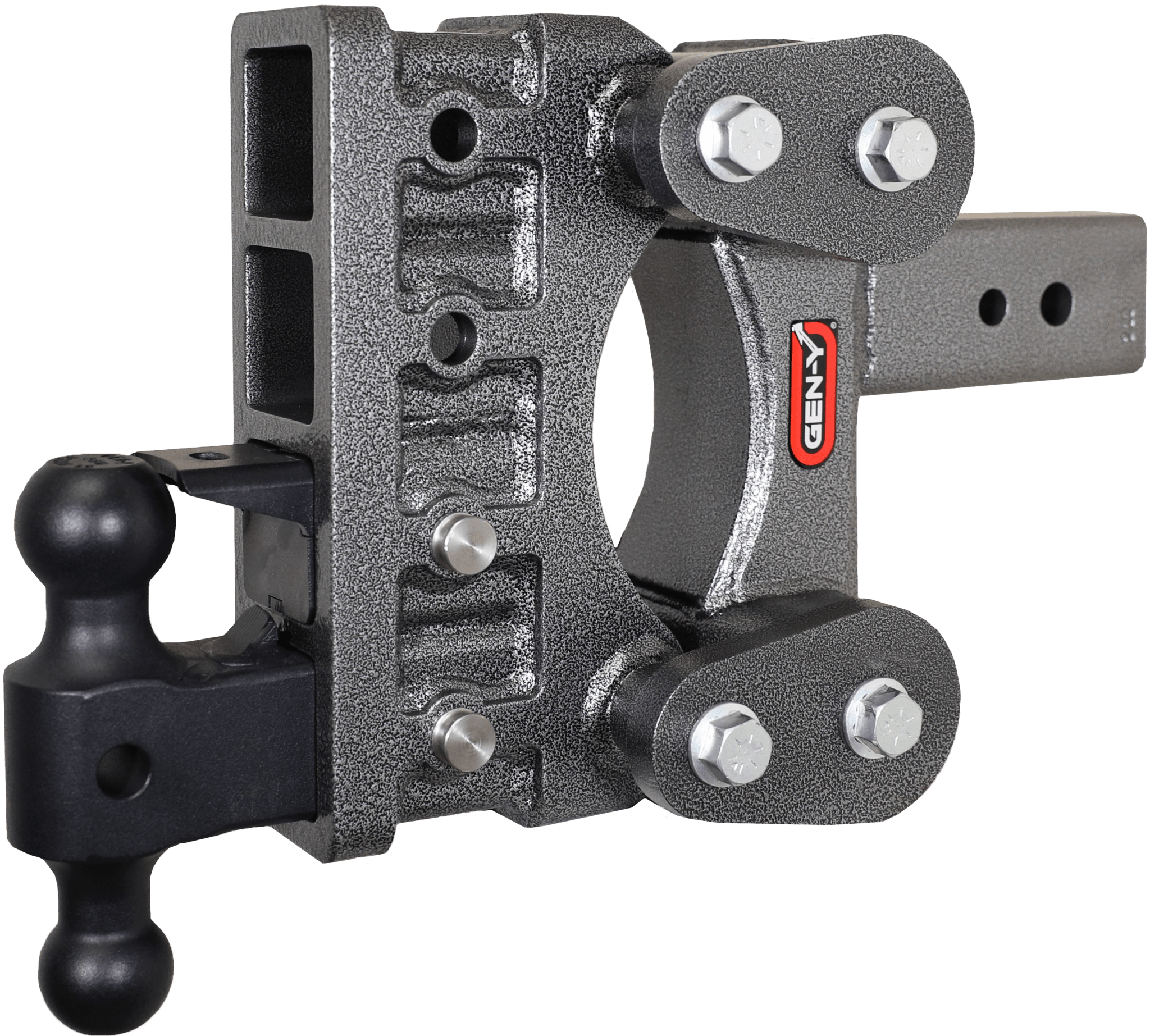 GEN-Y Hitch GH-2224 Drop Hitch with Adjustable Drop and Torsion-Flex Design for Heavy Duty Towing - Imex RV And Auto Parts