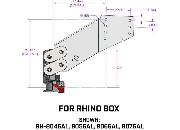 Gen - Y Hitch GH - 8065AL Auto Latch Executive Torsionflex Fifth Wheel to Gooseneck Ball Coupler, 5.5K Pin Weight - Imex RV And Auto Parts