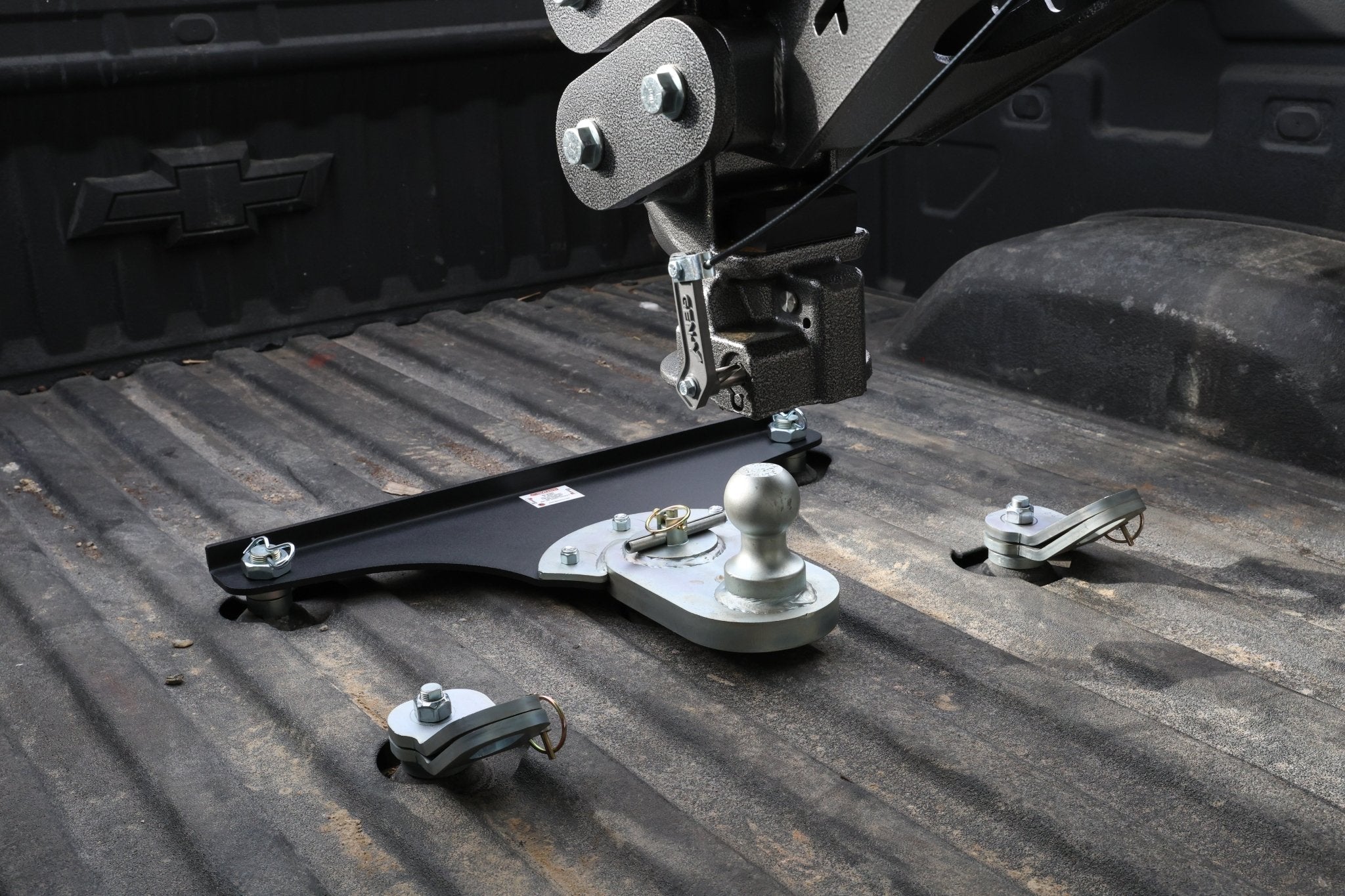 GEN-Y Hitch GoosePuck Offset Ball Mount - 5 Inch Drop, 25,000 lbs Towing Capacity - Imex RV And Auto Parts