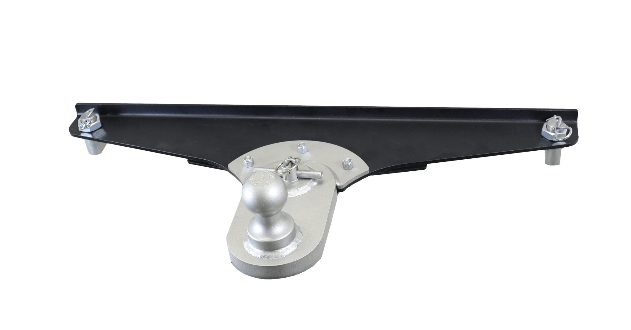 GEN-Y Hitch GoosePuck Offset Ball Mount 5 Inch - Steel, Black, Class 5 Towing - Imex RV And Auto Parts