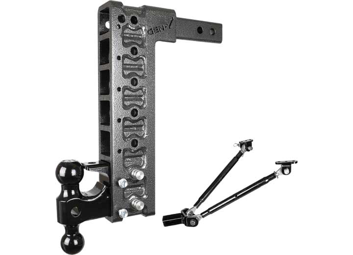 Gen - Y Hitch Megaduty Series 2 - In Shank Hitch Versaball Pintle & Stabilizer Kit GH - 527 - Imex RV And Auto Parts