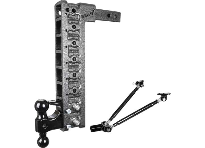 Gen - Y Hitch Megaduty Series 2 In Shank Hitch Versaball Pintle & Stabilizer Kit - GH - 528 - Imex RV And Auto Parts