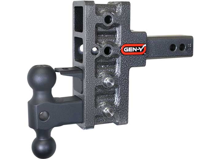 Gen - Y Hitch Megaduty Series 2 Offset Shank Hitch with Versaball & Pintle – GH - 424 - Imex RV And Auto Parts