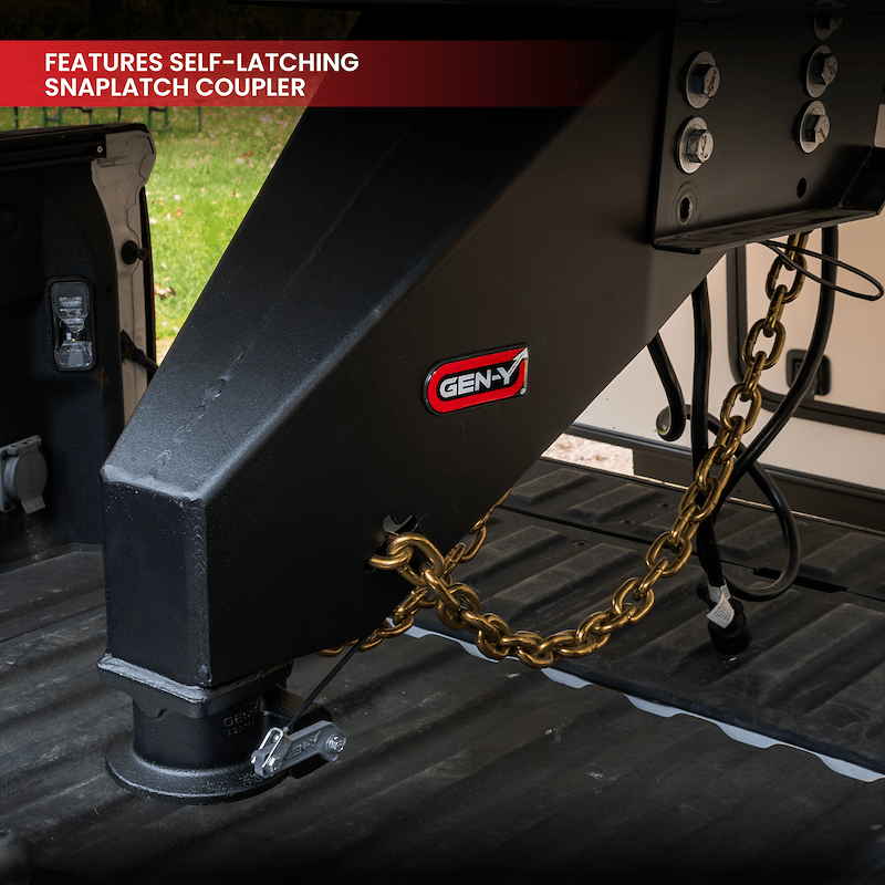 Gen - Y Hitch Nomad 2 5/16 - Inch Static Fifth Wheel to Gooseneck Coupler | GH - 8101 - Imex RV And Auto Parts