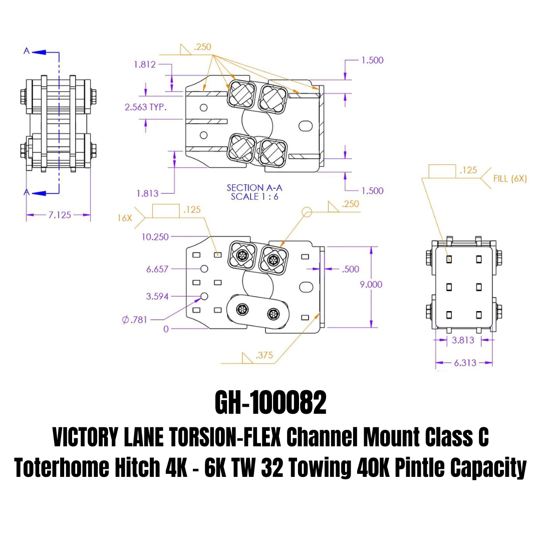 GEN-Y Hitch Victory Lane Class C Trailer Hitch GH-10082 – Heavy-Duty Steel Towing Solution - Imex RV And Auto Parts