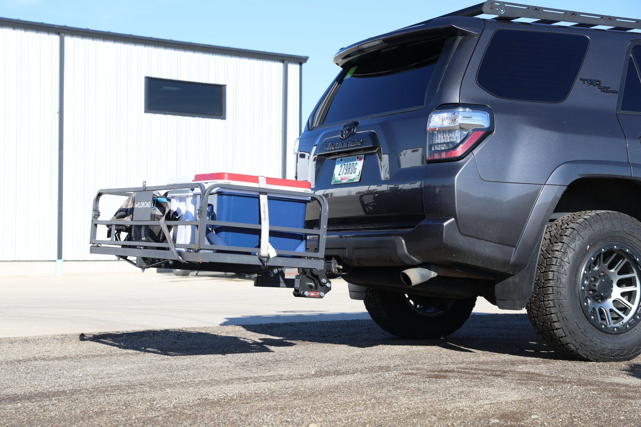 GEN-Y Hitch VOYAGER Cargo Hitch with 5.75-inch Tubes - 7,000 lbs Towing Capacity - Imex RV And Auto Parts