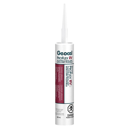 Geocel GC28867 Pro Flex RV Flexible Sealant - 10 oz., Canadian Bright White - Imex RV And Auto Parts