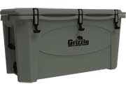 Grizzly 100 Qt Cooler Lunar Green - Heavy-Duty Insulated Cooler for Outdoor Adventures - Imex RV And Auto Parts