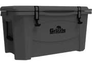Grizzly 60 Qt Cooler Stealth Gray – Durable Insulated Cooler for Outdoor Adventures - Imex RV And Auto Parts