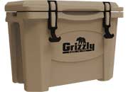 Grizzly Coolers 15 Qt Tan Cooler - Durable and Portable Outdoor Cooler - Imex RV And Auto Parts