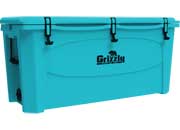 Grizzly Coolers 165 Qt Teal Cooler with Heavy-Duty Insulation and Durable Construction - Imex RV And Auto Parts