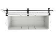Grizzly Coolers 165 Qt White Cooler - Heavy-Duty Insulated Cooler for Outdoor Adventures - Imex RV And Auto Parts