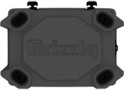 Grizzly Coolers 20 Qt Stealth Gray Cooler - Rugged Insulation for Outdoor Adventures - Imex RV And Auto Parts