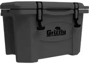 Grizzly Coolers 20 Qt Stealth Gray Cooler - Rugged Insulation for Outdoor Adventures - Imex RV And Auto Parts