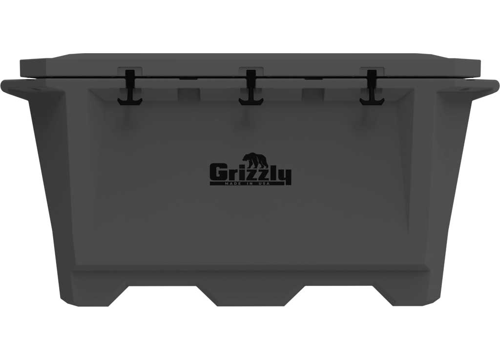 Grizzly Coolers 4400840 450 Qt Stealth Gray Cooler for Heavy-Duty Outdoor Use - Imex RV And Auto Parts