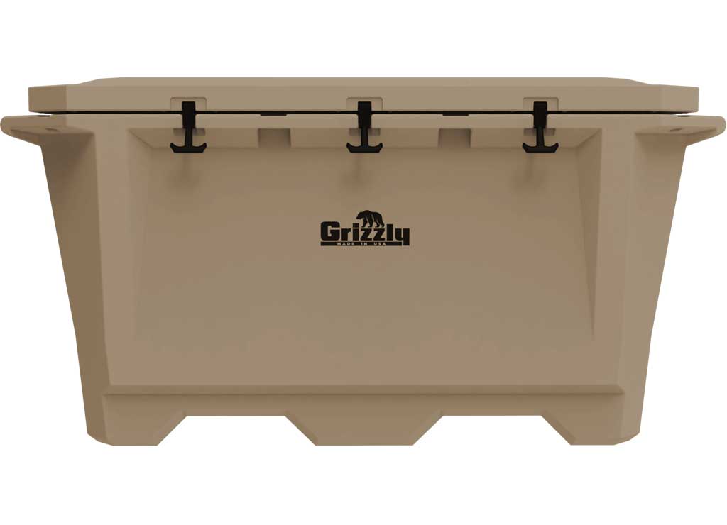 Grizzly Coolers 450 Qt Tan Cooler - Heavy-Duty Insulated Storage Solution - Imex RV And Auto Parts