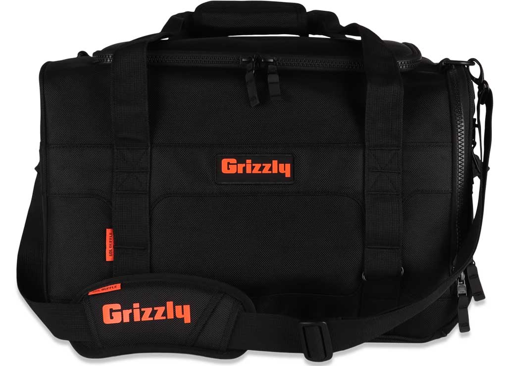 Grizzly Coolers Gear Duffle 60 Blackout - Versatile Heavy-Duty Travel Bag - Imex RV And Auto Parts