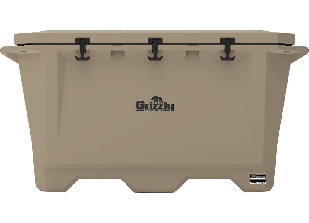 Grizzly Coolers Grizzly 350 Tan Cooler – Durable Outdoor Insulated Storage - Imex RV And Auto Parts