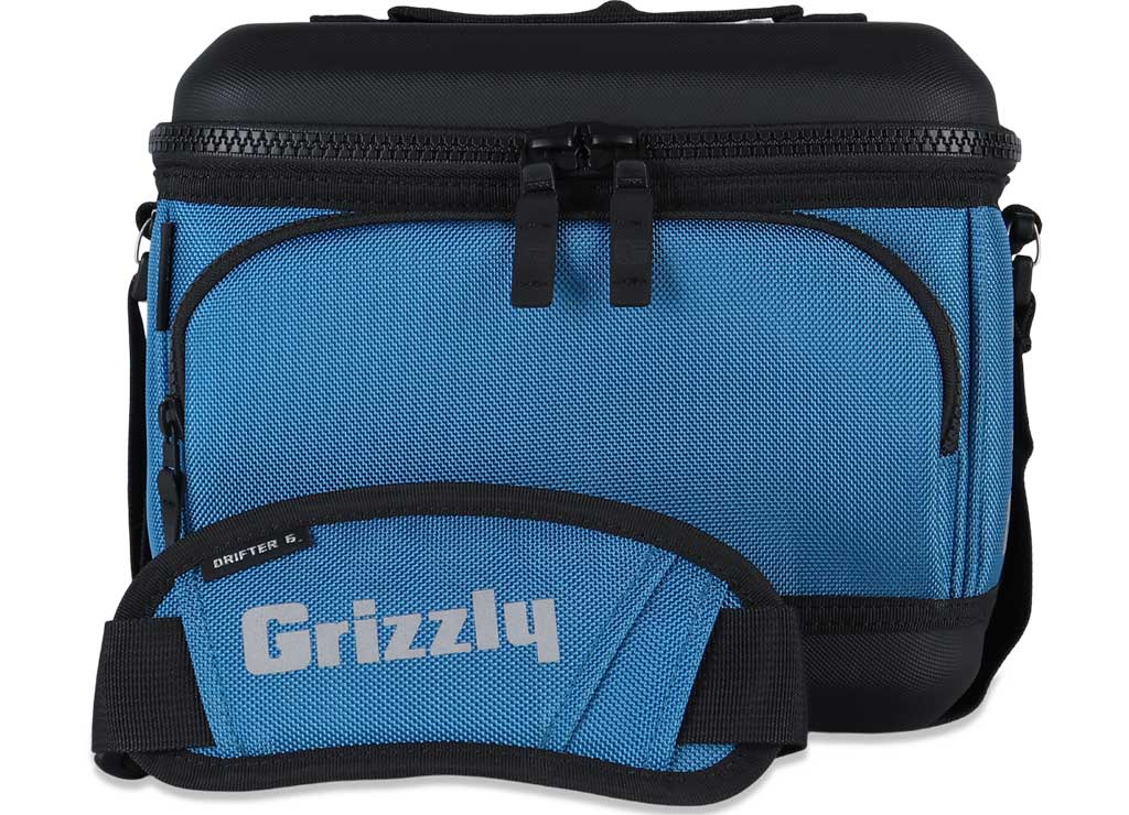 Grizzly Coolers New Drifter 6 Can Soft Sided Cooler - Slate Blue - Imex RV And Auto Parts