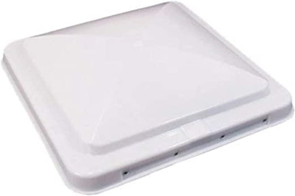 Heng's 90110A - C1 Universal Lid for Elixir/Ventline Roof Vents - 14" White - Imex RV And Auto Parts