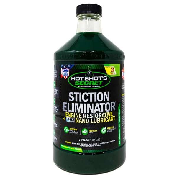 Hot Shot Secret Oil Additive; STICTION ELIMINATOR HSS64Z 64OZ - Imex RV And Auto Parts