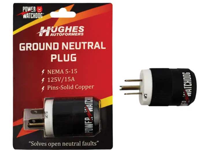 Hughes GNBPLUG Ground Neutral Bonded Plug for Secure Electrical Connections - Imex RV And Auto Parts
