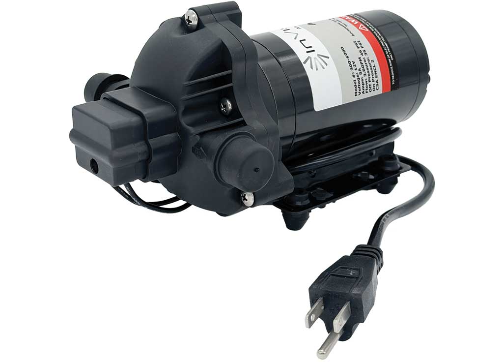 Invision 115 Volt Aqua Water Pump 3.3 GPM - Reliable Water Circulation Solution - Imex RV And Auto Parts
