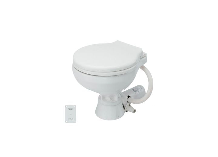 Johnson Pump Aquat Toilet Standard Electric Compact 12V - 80-47435-01