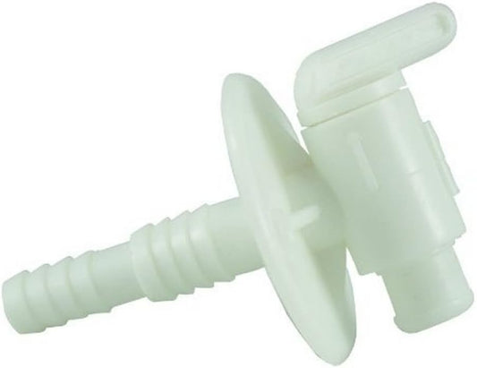 JR Products 3182 3/8" - 1/2" Dual Barbed Drain Cock - Imex RV And Auto Parts